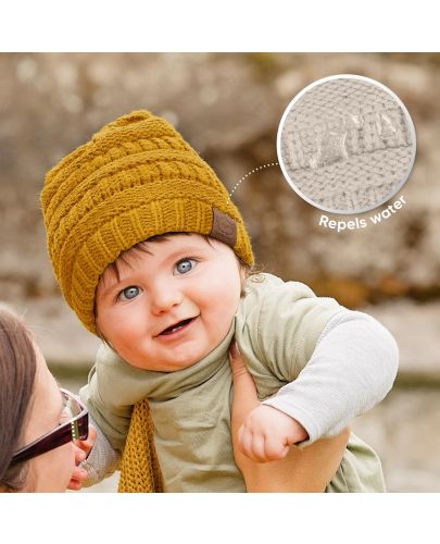 Детска зимна шапка KeaBabies - 6-36 месеца, 3 броя - 6