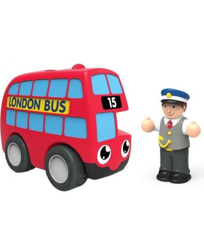Детска играчка WOW Toys - Автобусът на Базил - 1