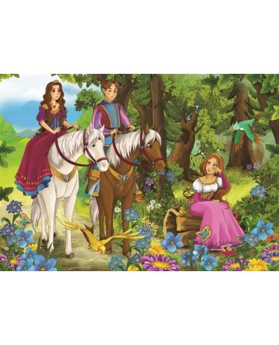 Детски пъзел Art Puzzle 2 х 100 части - Принцеса - 2