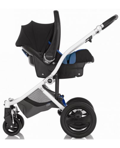Детска комбинирана количка Britax Affinity, синя - 7
