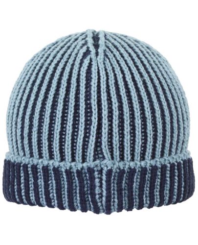 Детска плетена шапка  Sterntaler - С рипсен десен, 55 cm, 4-6 години - 2