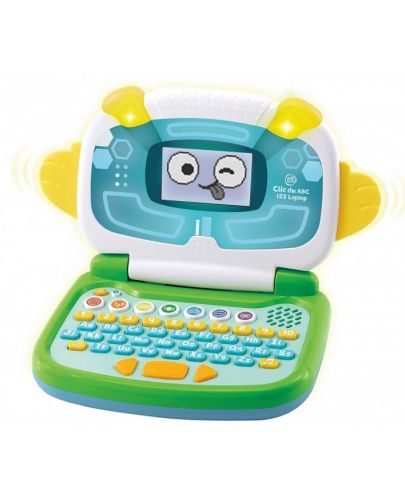 Детска играчка Vtech - Интерактивен образователен лаптоп, зелен - 1