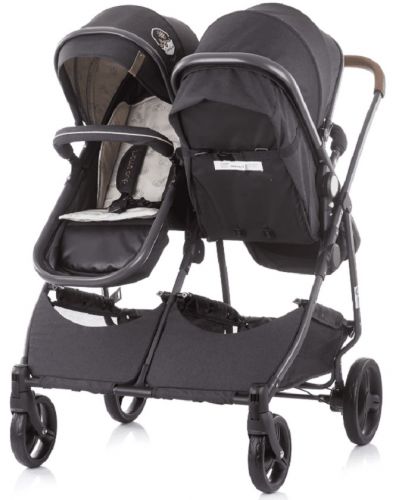 Детска количка за близнаци Chipolino - ДуоСмарт, ванилия - 6