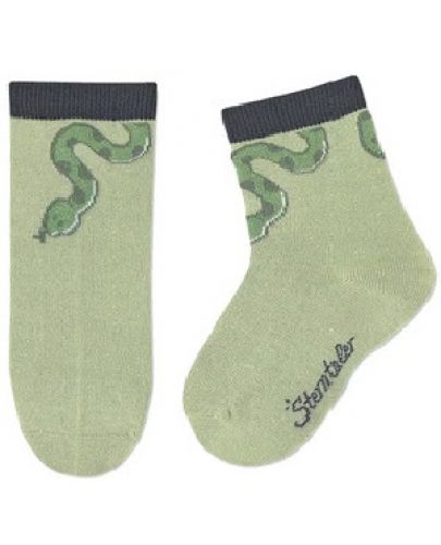 Детски чорапи Sterntaler - С животни, 19/22 размер, 12-24 месеца, 3 чифта - 3