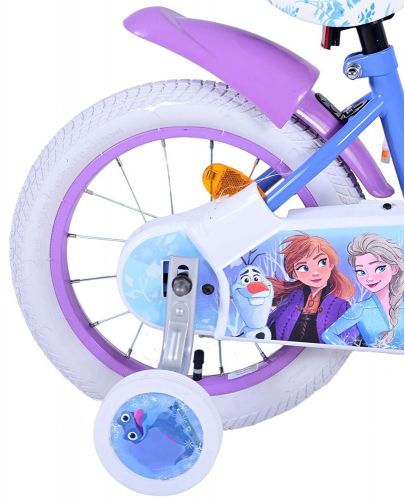 Детски велосипед с помощни колела E&L cycles - Disney, Frozen, 14'' - 4