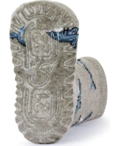 Детски чорапи със силиконова подметка Sterntaler - С акули, 27/28 размер, 4-5 години, 2 чифта - 3