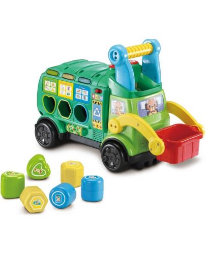 Детска играчка Vtech - Интерактивен камион за рециклиране - 3