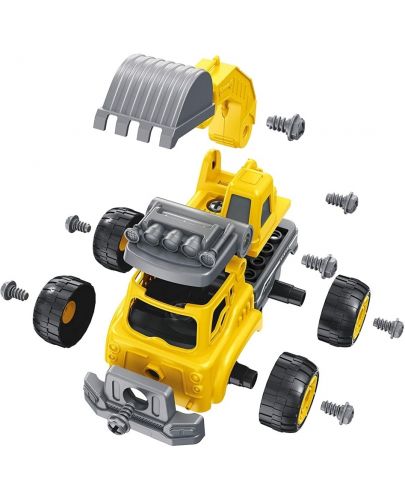 Детска играчка Buki - Камион с радиоуправление и отвертка - 4