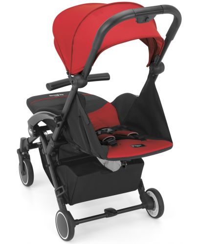 Детска лятна количка Cam - Cubo Evo, червена - 3