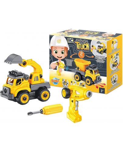 Детска играчка Buki - Камион с радиоуправление и отвертка - 6