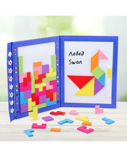 Детска игра Acool Toy - Тетрис с геометрични форми - 3