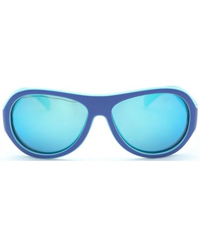 Детски слънчеви очила Maximo - Round, сини - 2