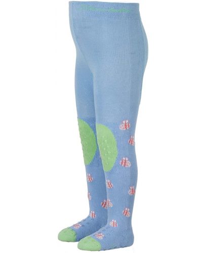 Детски чорапогащник за пълзенe Sterntaler - С пчеличка, 92 cm, 2-3 години, светлосин - 3