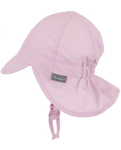 Детска лятна шапка с UV 50+ защита Sterntaler - С платка, 45 cm, 6-9 месеца - 2