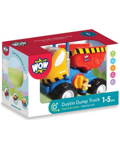 Детска играчка WOW Toys - Самосвалчето на Дъстин - 2