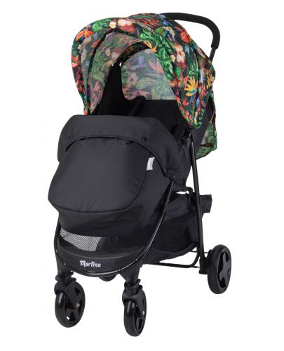 Детска лятна количка с покривало Lorelli - Martina, Tropical Flowers - 1