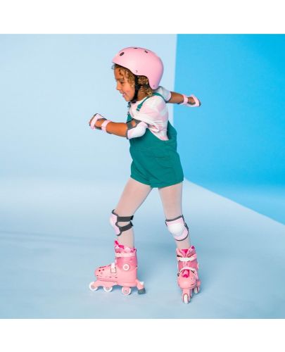 Детски ролери Yvolution - Twista Skates, размер 23-28, розови - 7
