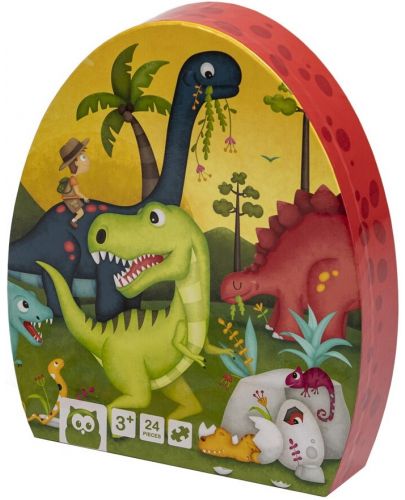 Детски пъзел Eurekakids - Динозаври, 24 части - 1