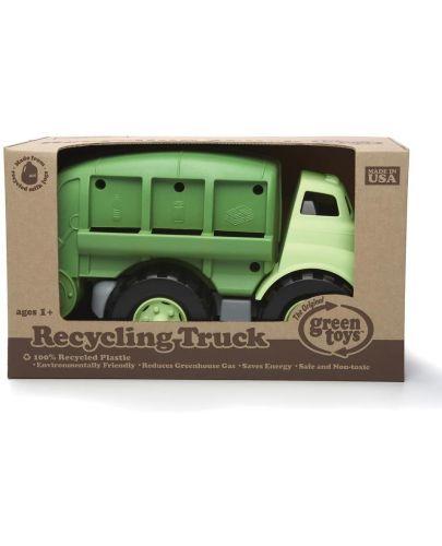 Детска играчка Green Toys - Камион за рециклиране на отпадъци - 3