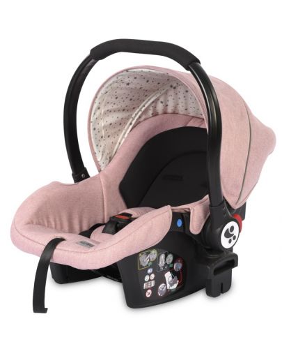 Детска количка Lorelli - Crysta 3в1, Blossom Pink, с чанта - 6