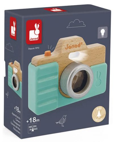 Детска играчка Janod - Фотоапарат със звук - 1