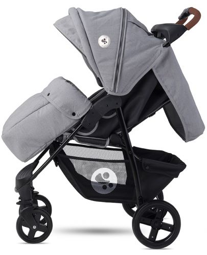 Детска лятна количка Lorelli - Daisy, Cool grey - 4