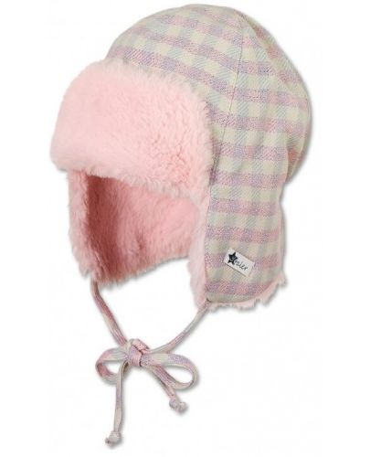 Детска зимна шапка ушанка Sterntaler - за момичета, 51 cm, 18-24 месеца - 1