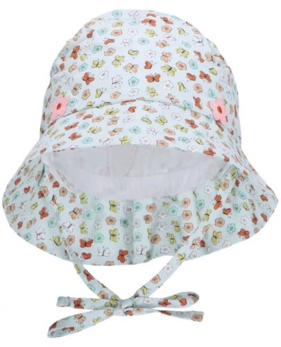 Детска лятна шапка с UV 50+ защита Sterntaler - 43 cm, 5-6 месеца - 2