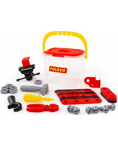 Polesie Строителни инструменти в кутия (32 части) 56603 - 1