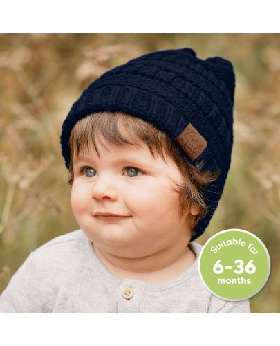 Детска зимна шапка KeaBabies - 6-36 месеца, 3 броя - 2