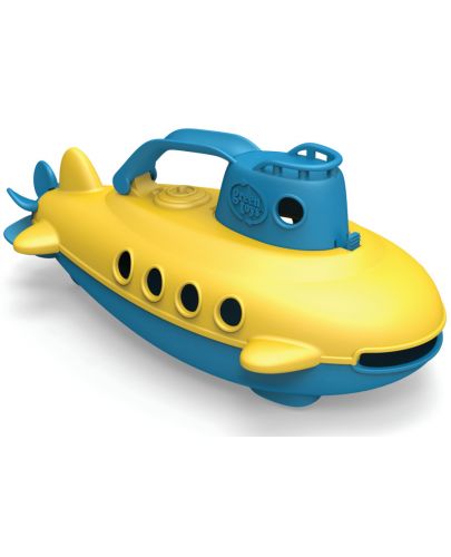 Детска играчка Green Toys - Подводница - Yellow Cabin - 1
