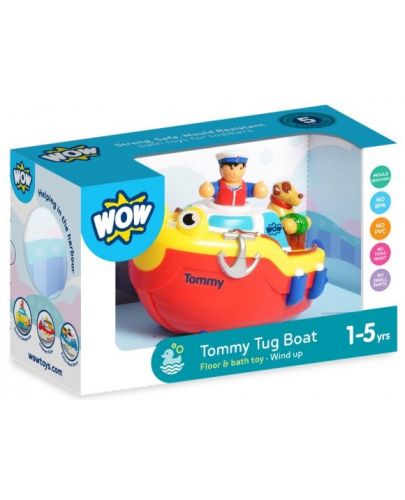 Детска играчка WOW Toys - Спасителна лодчица с кученце - 3