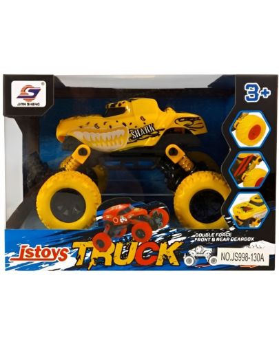 Детска количка Raya Toys - Power Stunt Trucks, асортимент - 4