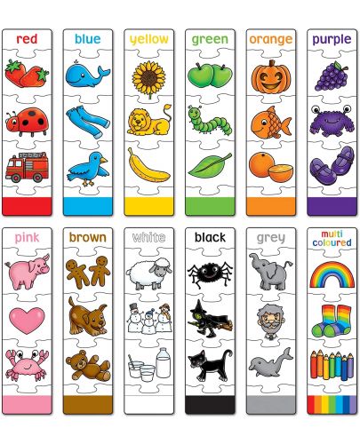 Детска образователна игра Orchard Toys - Цветни съвпадения - 2