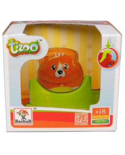 Детска играчка Baoba B Tizoo - Животинче с кошница изстрелвачка, асортимент - 3