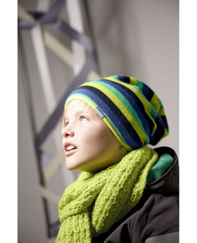 Детски плетен шал Sterntaler - 150 cm, зелен - 2