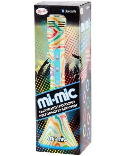 Детски микрофон Mi-Mic - Zebra, с ефекти - 2