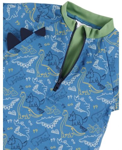 Детска блуза бански с UV защита 50+ Sterntaler - С динозаври, 110/116 cm, 4-6 години - 2