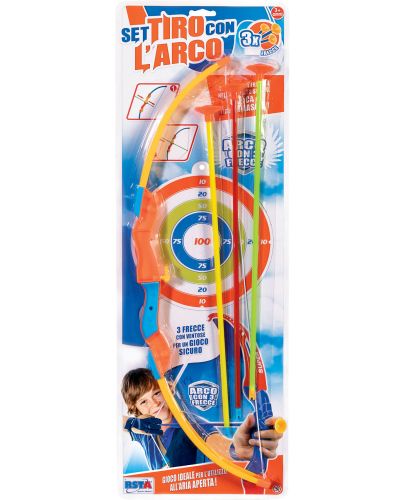 Детска играчка RS Toys - Спортен лък с мишена, асортимент - 1