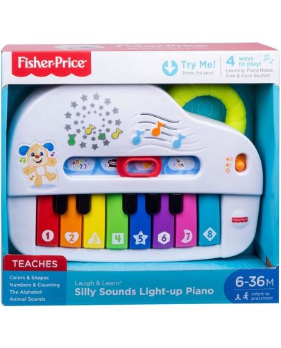 Детска играчка Fisher Price Laugh & Learn - Забавно пиано - 2