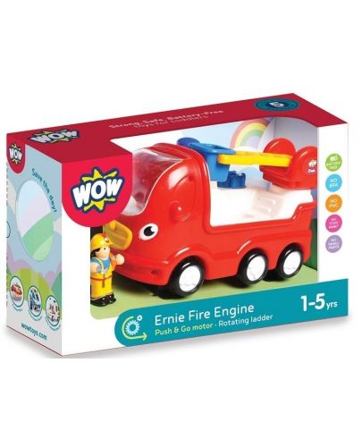 Детска играчка WOW Toys - Пожарната кола на Ърни - 7