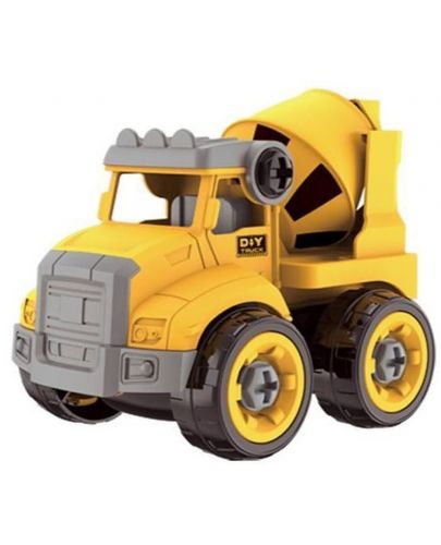 Детска строителна машина Raya Toys - Бетоновоз - 1