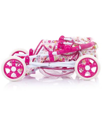 Детска количка за кукли Chipolino - Нели, градинка - 4