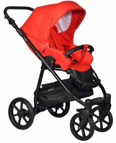 Комбинирана детска количка 2в1 Baby Giggle - Broco, червена - 3
