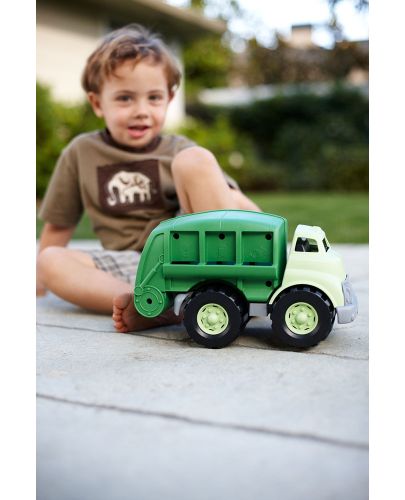 Детска играчка Green Toys - Камион за рециклиране на отпадъци - 4