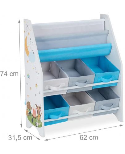 Детска етажерка с 6 кутии за съхранение Ginger Home - Гора - 2