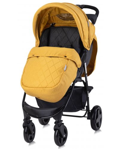 Детска количка с покривало Lorelli - Olivia, Lemon Curry - 1