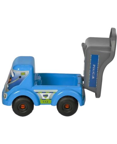 Детска играчка Marioinex - Полицейски камион Bartek - 3
