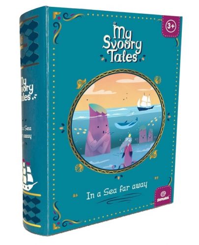 Детска игра Svoora - Приказна магнитна книга, Далеч в морето - 1