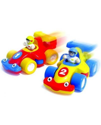Детска играчка WOW Toys - Колички турбо близнаци - 1